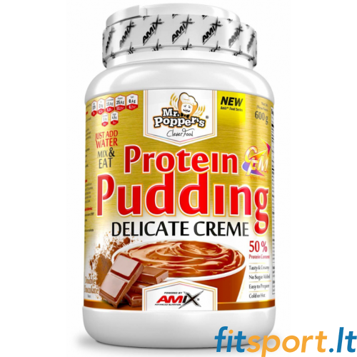 Amix Mr. Popper's proteīna pudiņa krēms 600 g. 