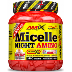 AmixPro® Micelle Night Amino 400 tabletes. (derīgs līdz 2026-04-30)