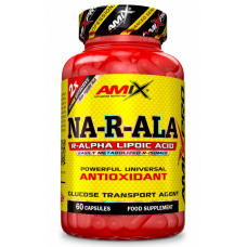 AmixPro® NA-R-ALA (R - Alpha Lipoic Acid) 60 kapsulas.