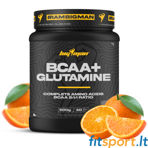 BigMan Nutrition BCAA + Glutamine 500 г. 