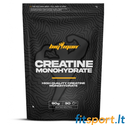 BigMan Nutrition kreatīna monohidrāts 90 g. 