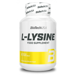 BioTech L-lizīns 90 kapsulas.