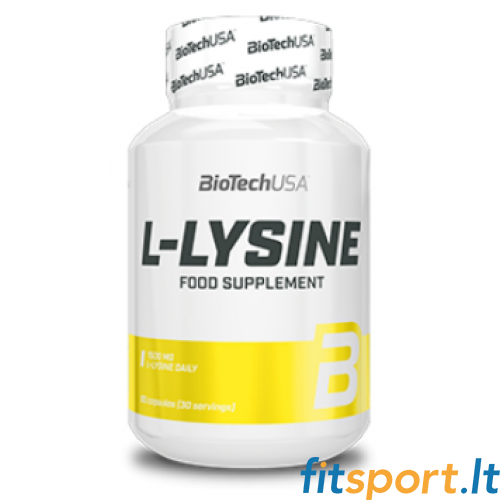 BioTech L-lizīns 90 kapsulas. BioTech L-lizīns 90 kapsulas.