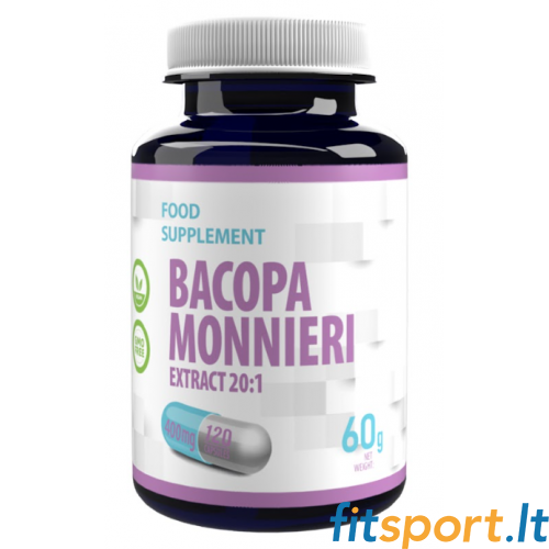 Hepatica Bacopa Monnieri 120 vāciņi. (20:1 ekstrakts) 