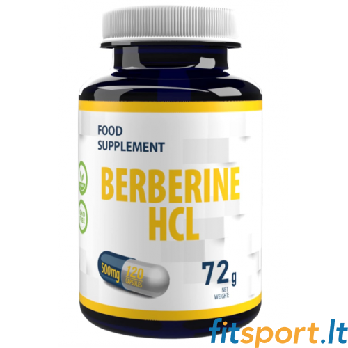 Hepatica berberīna hidrohlorīds 120 kapsulas. 