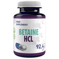 Гепатика Бетаин HCL 120 капсул.