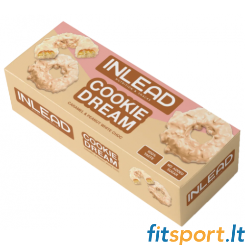 Inlead Cookie Dream karameļu un zemesriekstu cepumi 125 g. 
