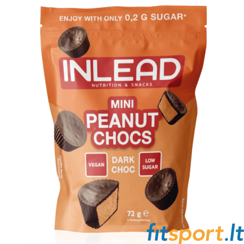 Inlead mini zemesriekstu šokolādes 72 g. 
