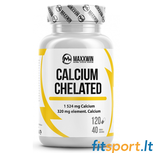 MaxxWin Calcium Chelated 120 caps. MaxxWin Calcium Chelated 120 caps.