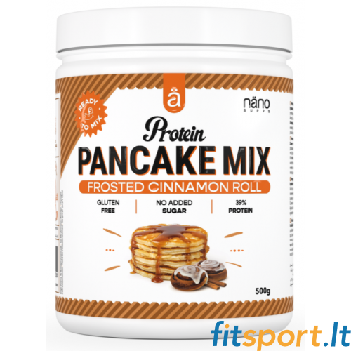 Nano Soups olbaltumvielu pankūku maisījums 500 g. 