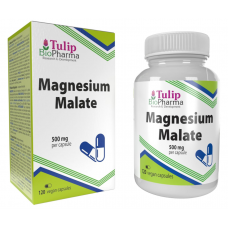 Tulip BioPharma magnija malāts 120 kapsulas.