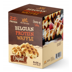 XXL Nutrition Beļģijas proteīna vafele (6 x 25/30 g.)