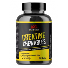XXL Nutrition kreatīna košļājamās tabletes 90 tabletes.