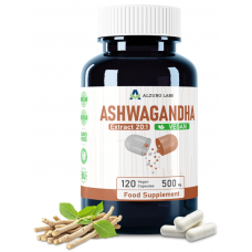 Alzuro Labs Ashwaganda 120 kapsulas (20:1 ekstrakts)