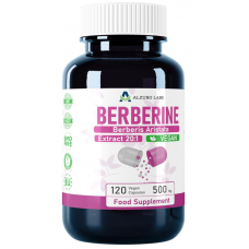 Alzuro Labs Berberīns (Aristata) 120 kapsulas. (20:1 ekstrakts)