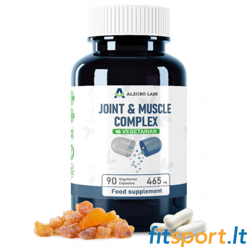 Alzuro Labs locītavu un muskuļu komplekss 90 kapsulas. 