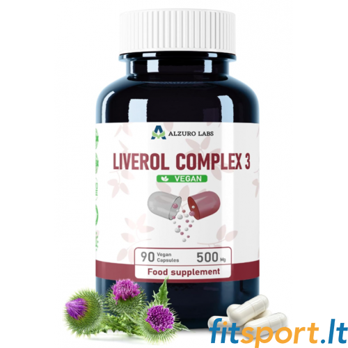 Alzuro Labs Liverol Complex 3 90 kapsulas. 