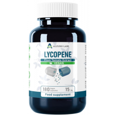 Alzuro Labs likopēns 180 kapsulas. (200:1 tomātu ekstrakts)