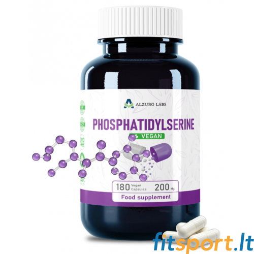 Alzuro Labs fosfatidilserīns 180 kapsulas. 
