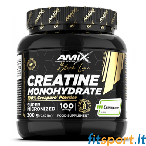 Amix Black Line kreatīns Creapure® 300 g. Amix Black Line kreatīns Creapure® 300 g.