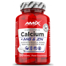 Amix Nutrition Ca+Mg+Zn 100 tab.