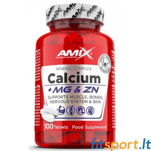 Amix Nutrition Ca+Mg+Zn 100 tab. 