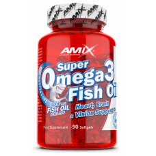 Рыбий жир Amix Nutrition Super Omega3, 90 капсул.