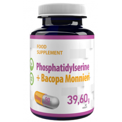 Hepatica Phosphatidylserine + Bacopa Monnieri 90 caps.