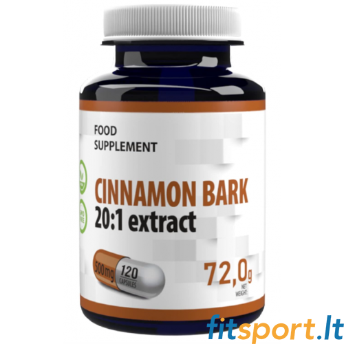 Hepatica kanēļa miza 120 kapsulas. (20:1 ekstrakts) 