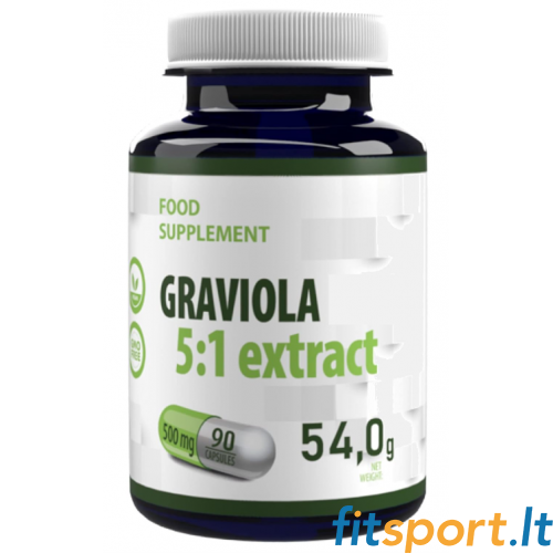 Hepatica Graviola 90 vāciņi. (5:1 ekstrakts) 