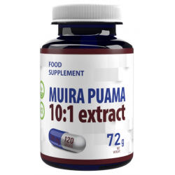 Hepatica Muira Puama 120 kapsulas. (10:1 ekstrakts)