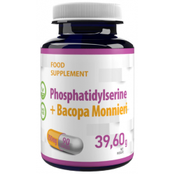 Hepatica Phosphatidylserine + Bacopa Monnieri 90 kaps.
