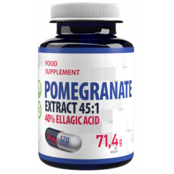 Hepatica granātābols 120 kaps. (45:1 ekstrakts)