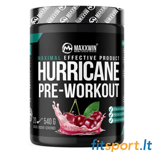 MaxxWin Hurricane pirms treniņa 540 g. 