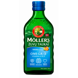 Рыбий жир Möller's 250 мл (фруктовый вкус)