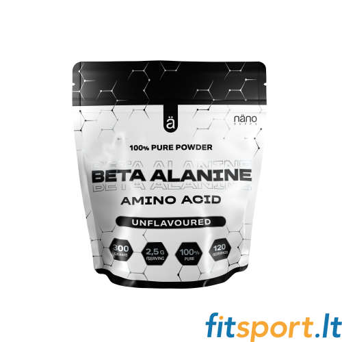 Nano uztura bagātinātāji Beta Alanīns 300 g. Nano uztura bagātinātāji Beta Alanīns 300 g.