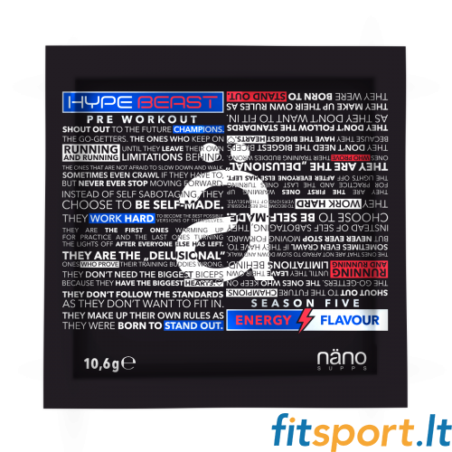 Nano uztura bagātinātāji Hype Beast 10,6 g. 