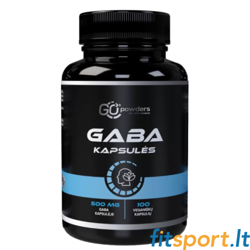 Go Powders GABA 100 vāciņi. 