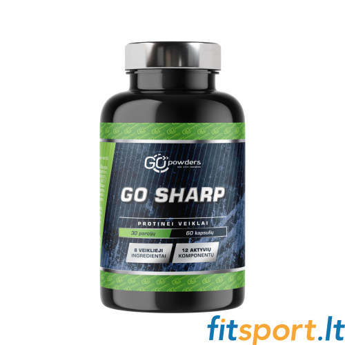 Go Powders Go Sharp 60 kapsulas. 