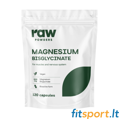 Сухой порошок бисглицината магния 500 мг. 120 капсул. 