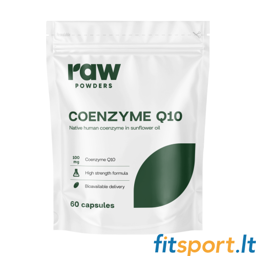 Raw Powders Coenzyme Q10 60 kaps. 