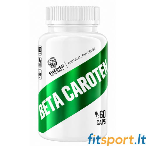 Swedish Supplements Beta Carotene 60 kapsulas. Swedish Supplements Beta Carotene 60 kapsulas.