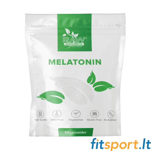 Neapstrādāti pulveri Melatonīns 10g (Melatonīns) 