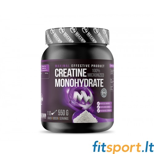 MaxxWin Micronized Creatine monohydrate 550g (Kreatino monohidratas) 