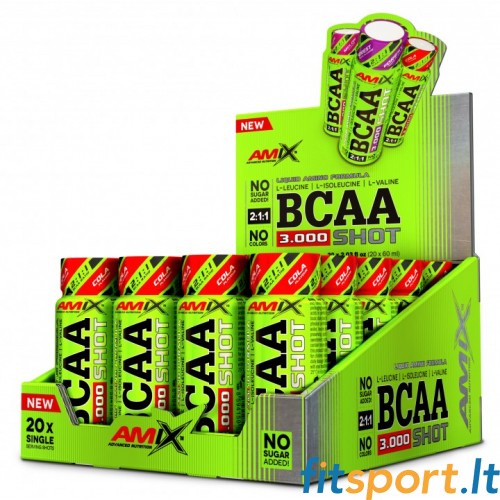 Amix ™ BCAA SHOT 3000 mg 20x60 ml 