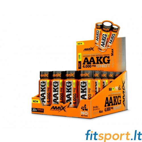 Amix™ AAKG 4000 mg 20 x 60 ml (laima garša) 