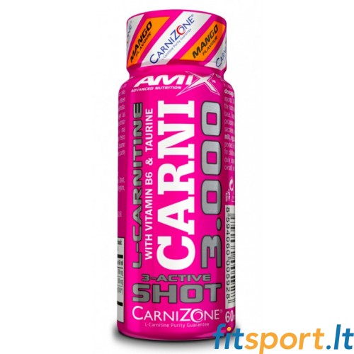 Amix™ CarniShot 3000mg 60 ml. (ar garšu) 