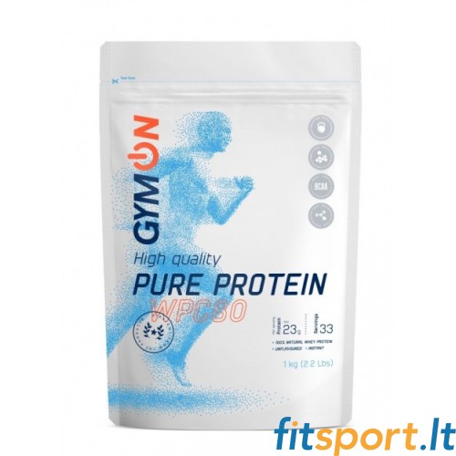 GymON Protein WPC 80 1kg (dabisks aromāts) 