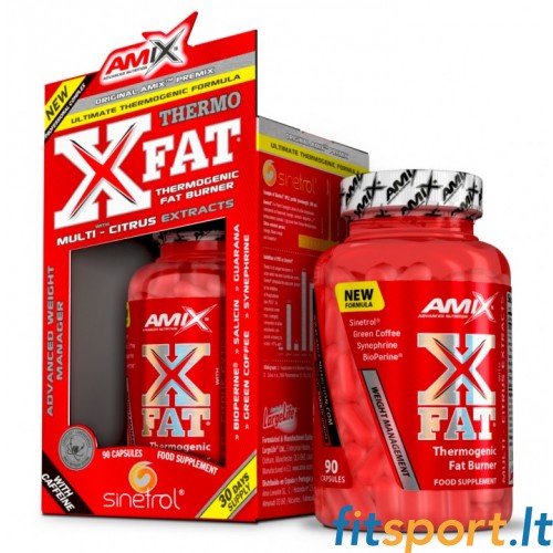 Amix™ XFat® termogēnais tauku dedzinātājs 90 vāciņi 