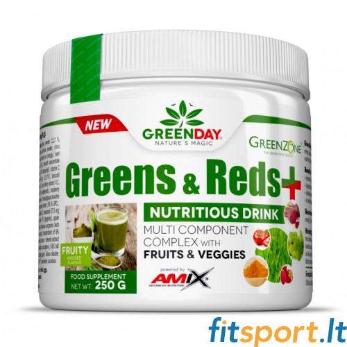 Amix GreenDay Greens & Reds+ 250 g. 